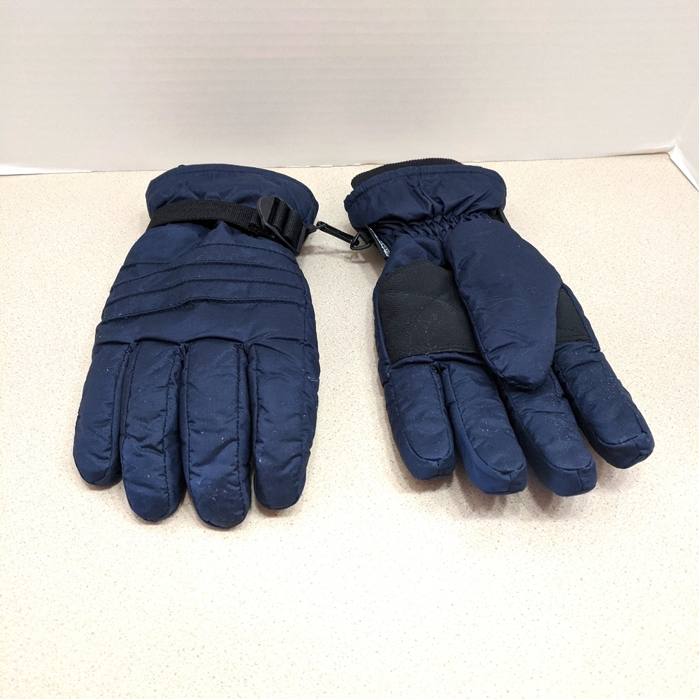 Thinsulate insulation Blue/Black Gloves Size L/XL